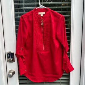 MICHAEL by Michael Kors Red Blouse